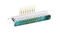 fm21wa4p5-k120-1731070604 FCT from Molex FM 4 (Power), 17 (Signal) Way Right Angle Through Hole D-sub Connector Plug