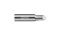 202-4541 RS PRO 6.4 mm Straight Hoof Soldering Iron Tip for use with RS PRO Soldering Irons