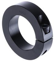 046101050 Huco Shaft Collar, One Piece, Clamp Screw, Bore 50mm, OD 78mm, W 19mm, Steel