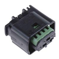 1-967640-1 TE Connectivity, Micro Quadlok System Automotive Connector Socket Black 4 Way