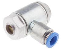grla-38-qs-8-d Festo GRLA Series Tube Exhaust Valve, 8mm Tube Inlet Port x G 3/8 Outlet Port, 193150