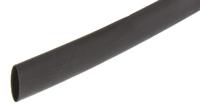 308-30900-his-3-93-po-x-bk HellermannTyton Heat Shrink Tubing, Black 9.5mm Sleeve Dia. x 5m Length 3:1 Ratio, HIS-3 Series