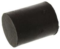 1620de05-45 FIBET Cylindrical M5 Anti Vibration Mount, Female Buffer Foot with 17.2kg Compression Load