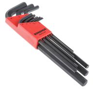 hlx9m Bondhus 9 piece L Shape Metric Hex Key Set, 1.5 → 10mm