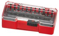 tj1413 Teng Tools Impact Bit Set With Belt Clip Mixed 12 Pieces