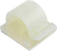 404-437 RS PRO Natural Nylon Cable clip, 13.51mm Max. Bundle