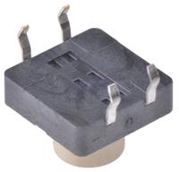 430466085726 Wurth Elektronik White Button Tactile Switch, SPST 50 mA @ 12 V dc 5mm Through Hole