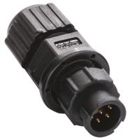 au-06bmma-ll7001 Amphenol Industrial Circular Connector, 6 Contacts, Panel, Miniature Connector, Plug, Male, IP67, Ceres Series