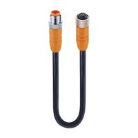 49278-rsts-8-rkts-8-29906-m Lumberg Automation Male 8 way M12 to Female 8 way M12 Sensor Actuator Cable