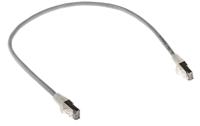 557-234 RS PRO, 0.5m Cat5e, Grey RJ45 to Male RJ45 Male, F/UTP Shielded, Terminated PVC Sheath