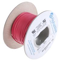 6714-rd005 Alpha Wire Ecogen Ecowire Series Red 0.52 mm² Hook Up Wire, 20 AWG, 10/0.25 mm, 30m, MPPE Insulation, 6714 RD005