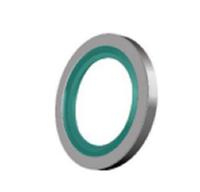 205525 Hutchinson Le Joint Français Rubber : 7DF2075 & washer : Stainless Steel Bonded Seals O-Ring, 3.05mm Bore, 6.35mm Outer