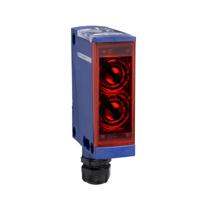 xux1arcnt16 Telemecanique Sensors Retroreflective Photoelectric Sensor, Block Sensor, 14 m Detection Range