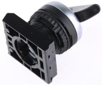 l21ml30 BACO BACO Series 3 Position Selector Switch Head, 22mm Cutout, Black Handle