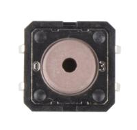 pts125sm85-2-lfs C & K IP40 Black Button Tactile Switch, SPST 50 mA 7 (Dia.)mm Through Hole