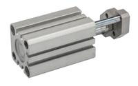 180-280 RS PRO Pneumatic Guided Cylinder - 20mm Bore, 30mm Stroke, Double Acting