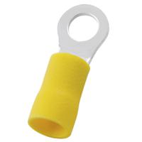 178-8668 RS PRO Insulated Ring Terminal, 5.3mm Stud Size, 4mm² to 6mm² Wire Size, Yellow