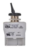 646nh2 APEM Toggle Switch, Panel Mount, On-On, DPDT, Tab Terminal