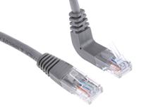 528-0166 RS PRO, 2m Cat5e, Grey RJ45 to Male RJ45 Male, U/UTP Unshielded, Terminated PVC Sheath