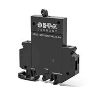 2210-t210-k0m1-h121-2a ETA Thermal Magnetic Circuit Breaker - 2210  Single Pole DIN Rail Mount, 2A Current Rating