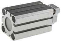cdqmb20-30 SMC Pneumatic Guided Cylinder - 20mm Bore, 30mm Stroke, CQM Series, Double Acting