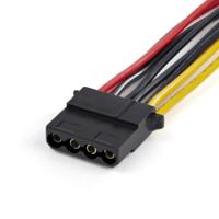 dsatpmolp4 StarTech.com Male SATA Power x 2 to Female LP4  Cable, 150mm