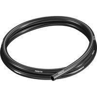 pun-cm-10-sw Festo PUN TPE, Flexible Tubing, 7mm ID, 10mm OD, Black