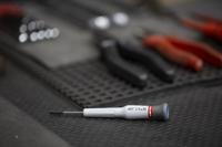 aef25x35 Facom Slotted  Screwdriver, 2,5 mm Tip, 35 mm Blade, 117 mm Overall