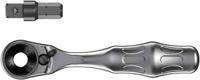 05073230001 Wera Zyklop 1/4 in Square Ratchet with Ratchet Handle, 87 mm Overall