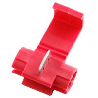270-7446 RS PRO Quick Splice Wire Splice Connector, Red, Insulated, Tin 18 → 22 AWG