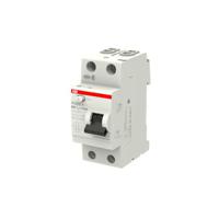 2csf202102r1630 ABB FH200 RCCB, 63A, 2 Pole, 30mA, Type A, 230V