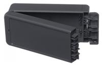 96034124-b-180806-abs-7024 Bopla Bocube Series Graphite Grey ABS Enclosure, IP66, IP68, Graphite Grey Lid, 191 x 80 x 60mm