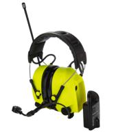 mt73h7a4410eu 3M PELTOR LiteCom Plus Wireless Speak & Listen Electronic Ear Defenders with Headband, 32dB, Yellow, Noise Cancelling