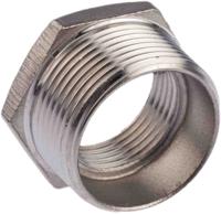 499-3574 RS PRO Stainless Steel Pipe Fitting Hexagon Bush, Male R 1-1/4in x Female G 1in