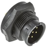 bd-06pmms-lc7001 Amphenol Industrial Industrial Circular Connector, 6 Contacts, Threaded, Standard Connector, Plug, Male, IP67, Ceres