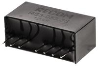 rs3-0533s Recom RS3 DC-DC Converter, 3.3V dc/ 600mA Output, 4.5 → 9 V dc Input, 3W, Through Hole, +71°C Max Temp -40°C Min
