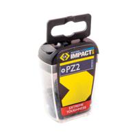 t4560-pz3d15 CK Impact Screwdriver Bit 15 Pieces, Pozidriv