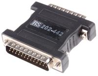 202-442 RS PRO D Sub Adapter Male 25 Way D-Sub to Male 25 Way D-Sub