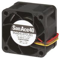 9ga0612p1k60 Sanyo Denki San Ace 9GA Series Axial Fan, 12 V dc, DC Operation, 90m³/h, 11.4W, 950mA Max, 60 x 60 x 38mm