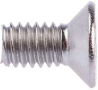 914-1787 RS PRO Pozi M4 Countersunk A2 304 Stainless Steel Machine Screws DIN 965 x 8.0mm