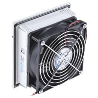 11622801055 Pfannenberg PF 22.000 Series Filter Fan, 24 V dc, DC Operation, 61m³/h Filtered, 178.5m³/h Unimpeded, IP54, 145 x 145mm