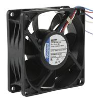 84522hhp ebm-papst 8450 Series Axial Fan, 12 V dc, DC Operation, 82m³/h, 3.6W, 80 x 80 x 25mm