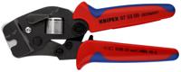 97-53-09 Knipex Hand Ratcheting Crimp Tool for Bootlace Ferrule, 0.08 → 16mm² Wire