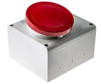 5003287 Scame Switchable IP44 Industrial Interlock Socket 3P+N+E, Earthing Position 6h, 32A, 400 V