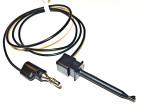 bu-1120-a-48-0 Mueller Electric Test lead, 5A, 300V, Black, 1.2m Lead Length
