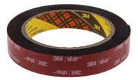 3m-5952-19mm-x-3m 3M 5952F, VHB™ Black Foam Tape, 19.0mm x 3.0m, 1.10mm Thick