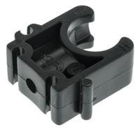 167061085 Georg Fischer PP Black Saddle Clamp 16mm x , 6mm