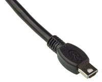 px04422m00 Bulgin USB 2.0, Male Mini USB B to Male Mini USB A, 2m