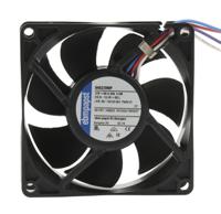 84522hhp ebm-papst 8450 Series Axial Fan, 12 V dc, DC Operation, 82m³/h, 3.6W, 80 x 80 x 25mm