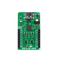 mikroe-5312 Brand-Rex MIKROE-5312, USB to I2C Click Development Board for FT260